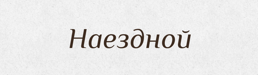 Наездной — Російсько-український академічний словник (А–П)