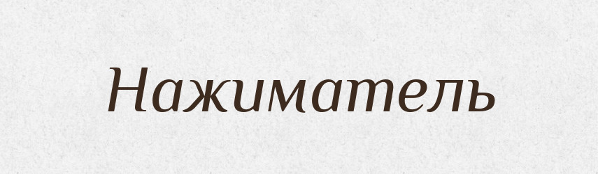 Нажиматель — Російсько-український академічний словник (А–П)