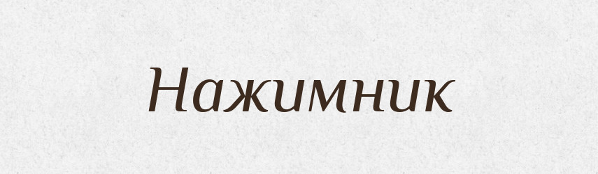 Нажимник — Російсько-український академічний словник (А–П)