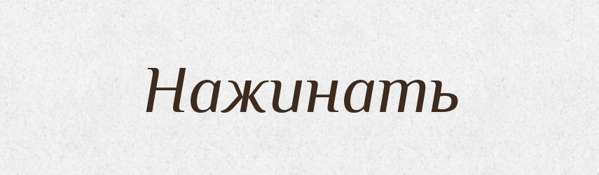Нажинать — Російсько-український академічний словник (А–П)