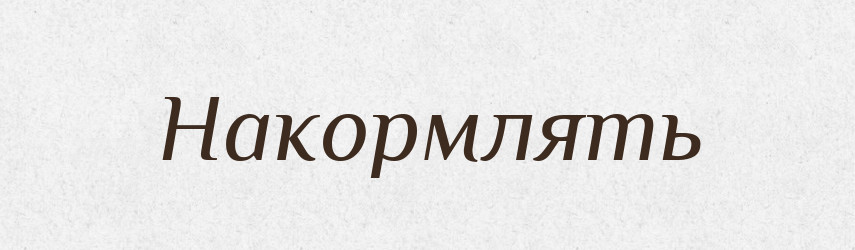 Накормлять — Російсько-український академічний словник (А–П)