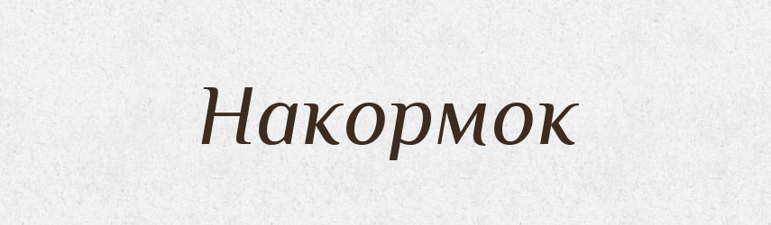 Накормок — Російсько-український академічний словник (А–П)