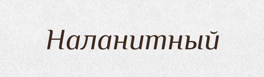 Наланитный — Російсько-український академічний словник (А–П)