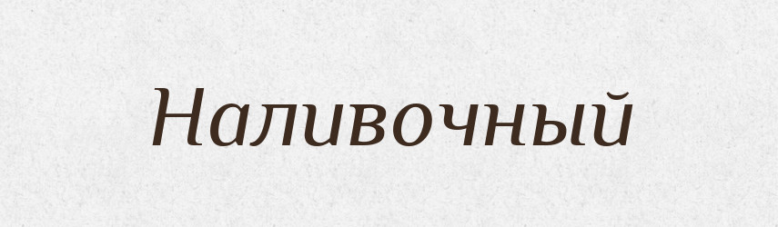 Наливочный — Російсько-український академічний словник (А–П)