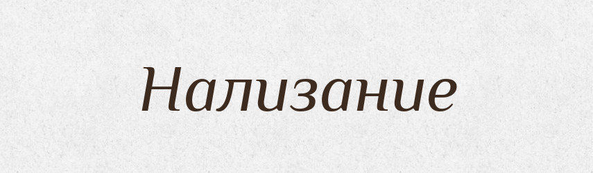 Нализание — Російсько-український академічний словник (А–П)