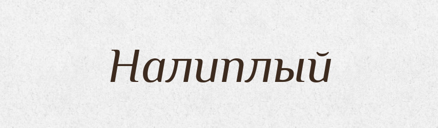 Налиплый — Російсько-український академічний словник (А–П)
