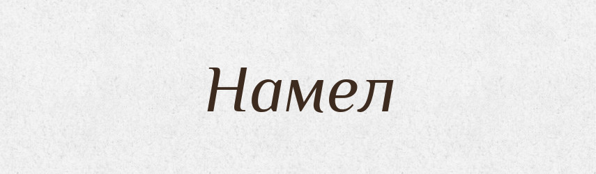 Намел — Російсько-український академічний словник (А–П)