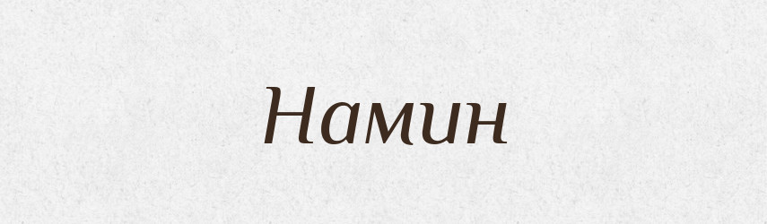 Намин — Російсько-український академічний словник (А–П)