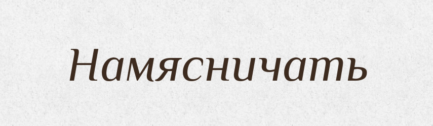 Намясничать — Російсько-український академічний словник (А–П)