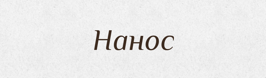 Нанос — Російсько-український академічний словник (А–П)