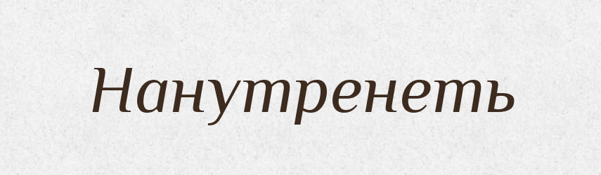 Нанутренеть — Російсько-український академічний словник (А–П)