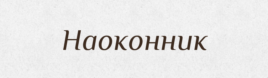 Наоконник — Російсько-український академічний словник (А–П)