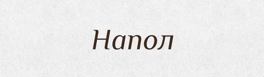 Напол — Російсько-український академічний словник (А–П)