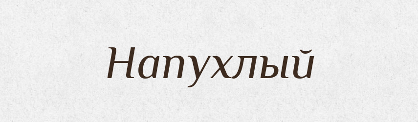 Напухлый — Російсько-український академічний словник (А–П)
