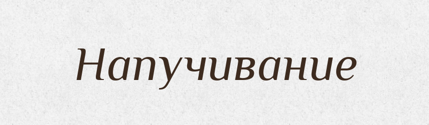 Напучивание — Російсько-український академічний словник (А–П)