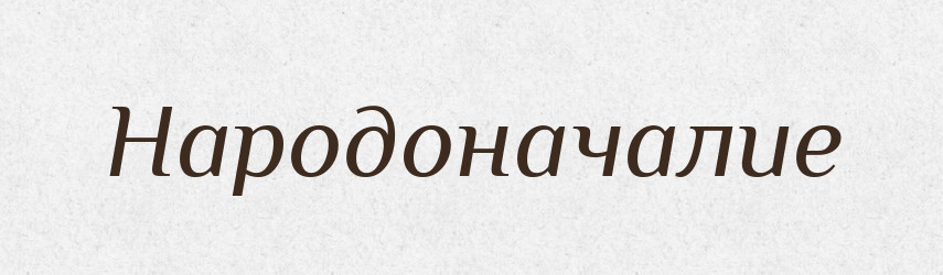 Народоначалие — Російсько-український академічний словник (А–П)