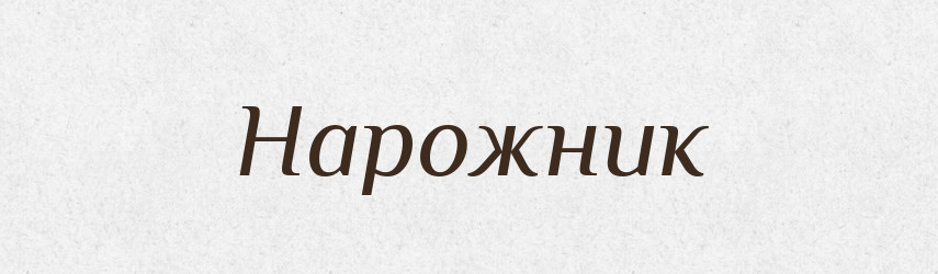 Нарожник — Російсько-український академічний словник (А–П)