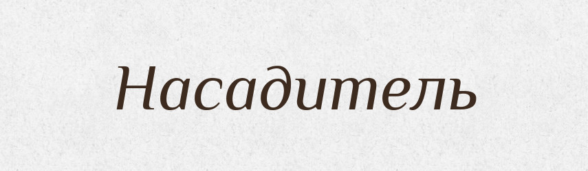 Насадитель — Російсько-український академічний словник (А–П)