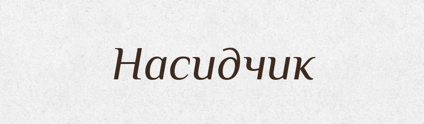 Насидчик — Російсько-український академічний словник (А–П)