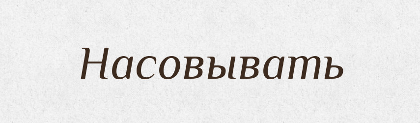 Насовывать — Російсько-український академічний словник (А–П)