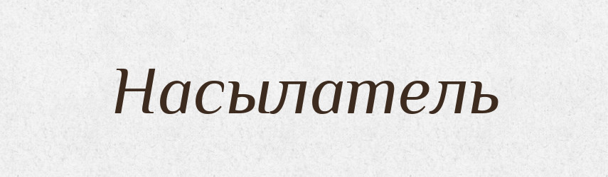 Насылатель — Російсько-український академічний словник (А–П)