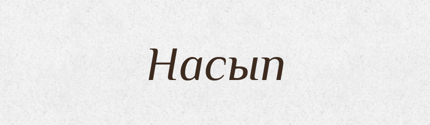 Насып — Російсько-український академічний словник (А–П)