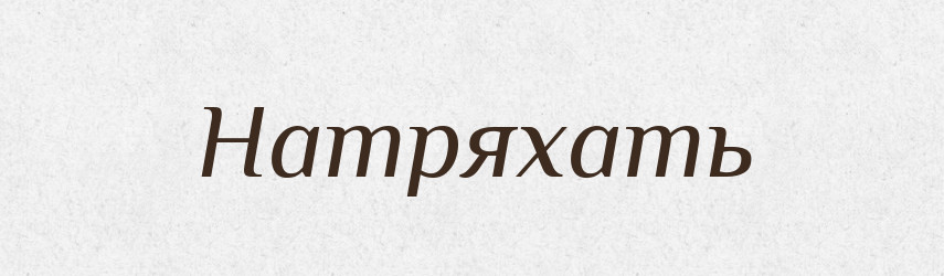 Натряхать — Російсько-український академічний словник (А–П)