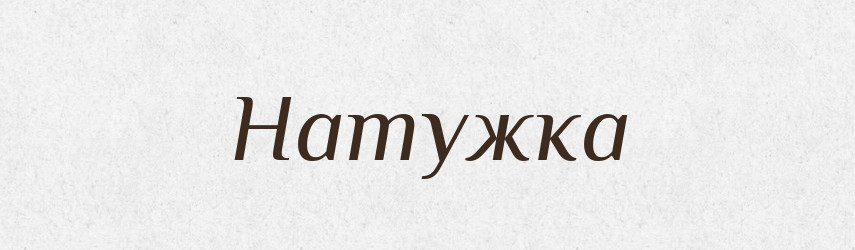 Натужка — Російсько-український академічний словник (А–П)
