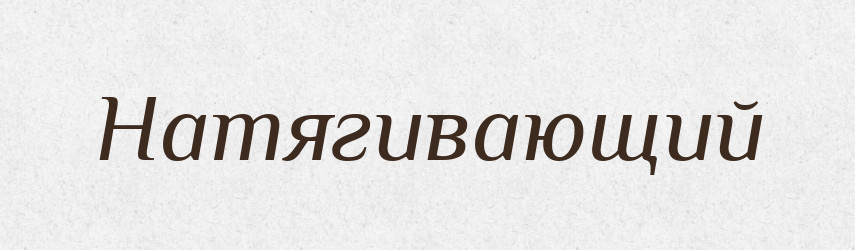 Натягивающий — Російсько-український академічний словник (А–П)