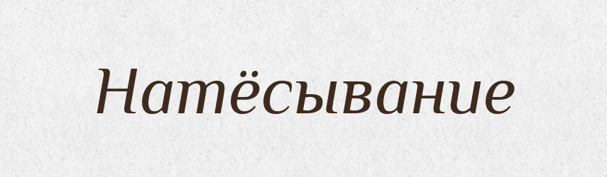 Натёсывание — Російсько-український академічний словник (А–П)