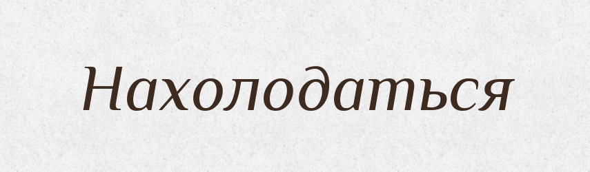 Нахолодаться — Російсько-український академічний словник (А–П)