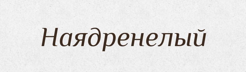Наядренелый — Російсько-український академічний словник (А–П)