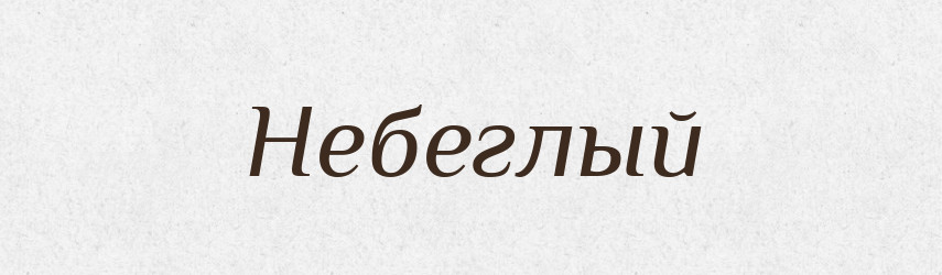 Небеглый — Російсько-український академічний словник (А–П)