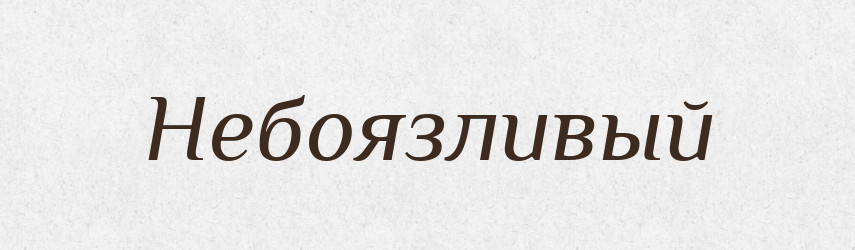 Небоязливый — Російсько-український академічний словник (А–П)