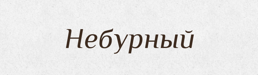 Небурный — Російсько-український академічний словник (А–П)