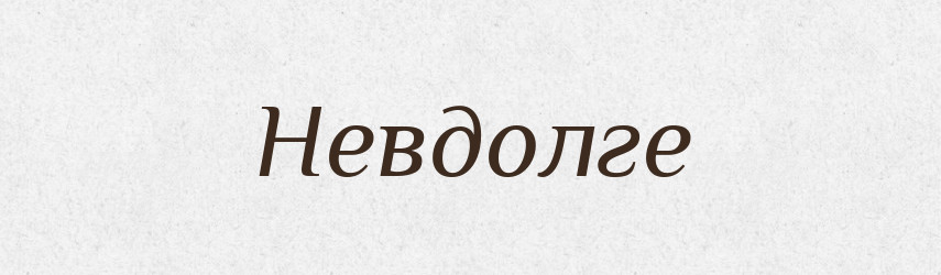 Невдолге — Російсько-український академічний словник (А–П)
