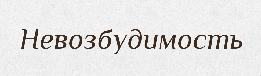 Невозбудимость — Російсько-український академічний словник (А–П)
