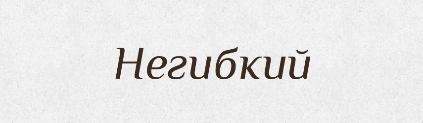 Негибкий — Російсько-український академічний словник (А–П)