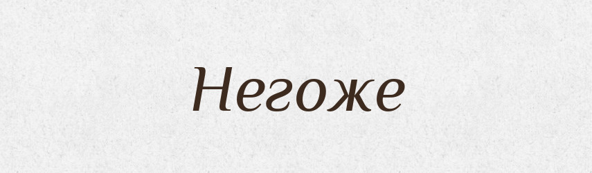 Негоже — Російсько-український академічний словник (А–П)