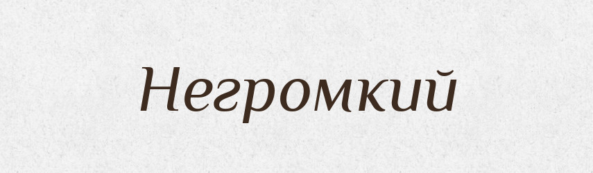 Негромкий — Російсько-український академічний словник (А–П)