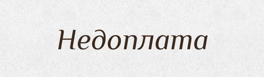 Недоплата — Російсько-український академічний словник (А–П)