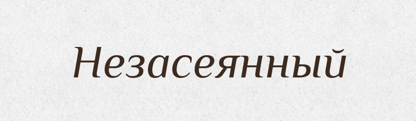 Незасеянный — Російсько-український академічний словник (А–П)