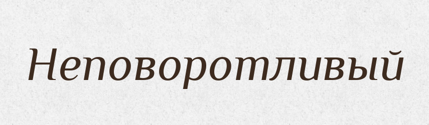 Неповоротливый — Російсько-український академічний словник (А–П)