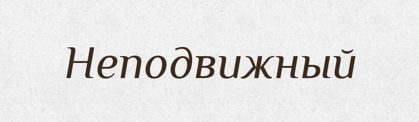 Неподвижный — Російсько-український академічний словник (А–П)