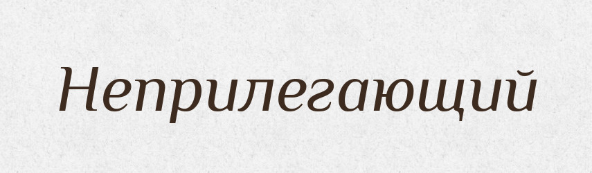 Неприлегающий — Російсько-український академічний словник (А–П)