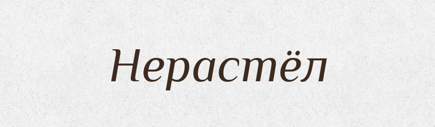 Нерастёл — Російсько-український академічний словник (А–П)