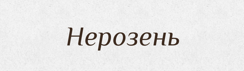 Нерозень — Російсько-український академічний словник (А–П)
