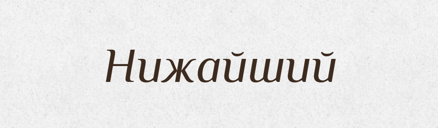 Нижайший — Російсько-український академічний словник (А–П)
