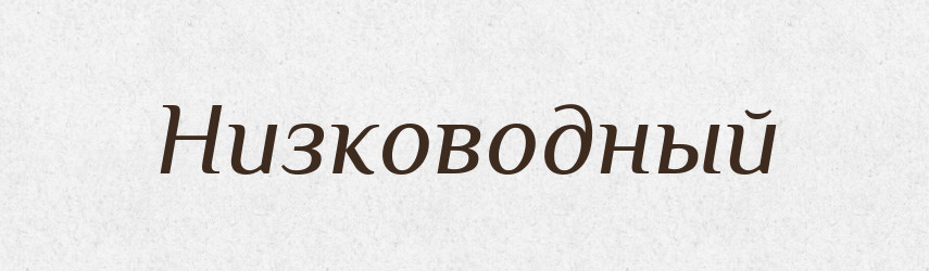 Низководный — Російсько-український академічний словник (А–П)