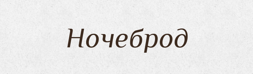Ночеброд — Російсько-український академічний словник (А–П)